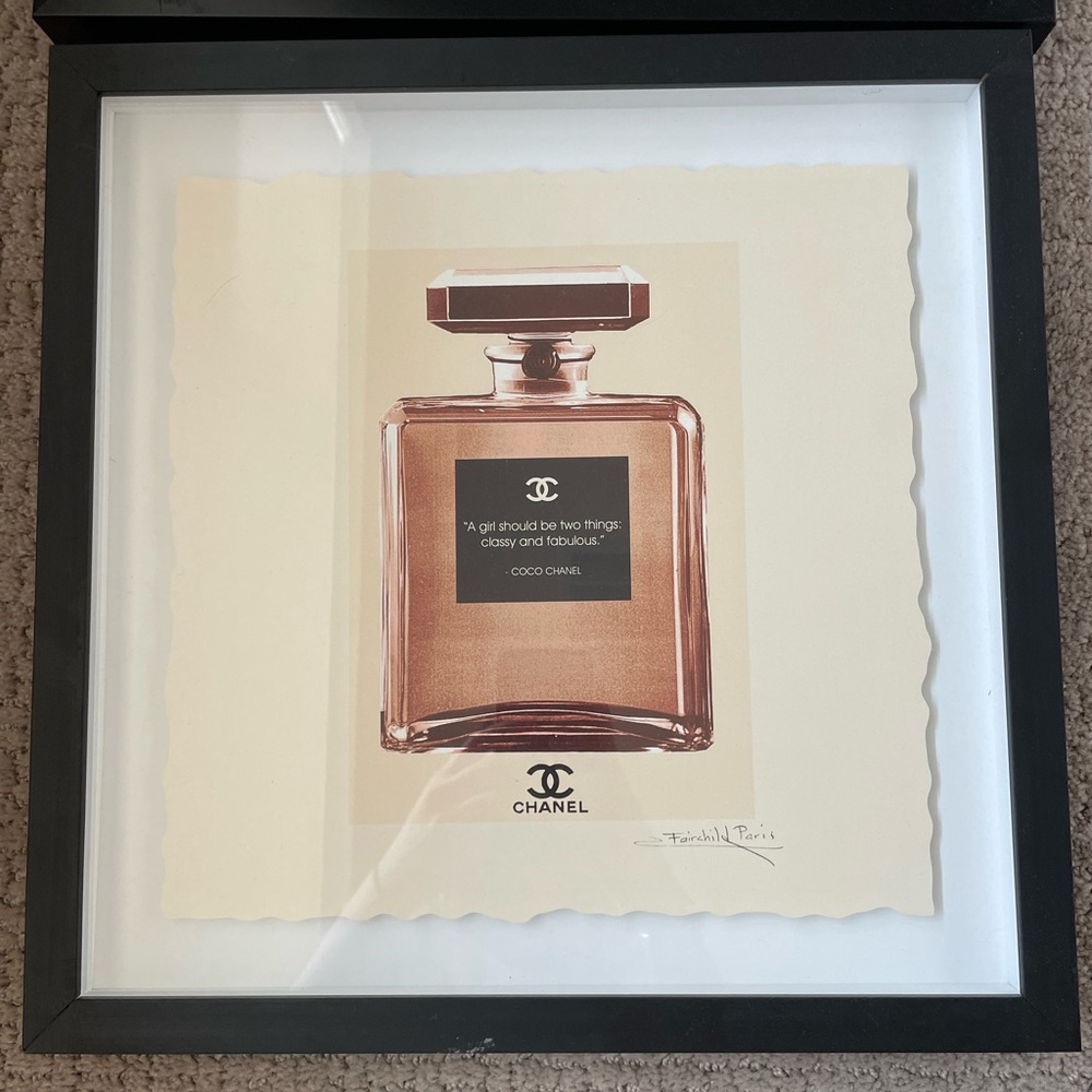 Fairchild Paris Chanel print
